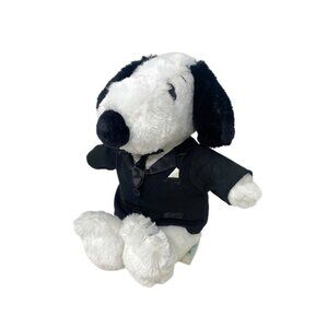 Build-A-Bear Peanuts Snoopy Musical Plush Stuffed Animal Tux Tested Ears‎ Move